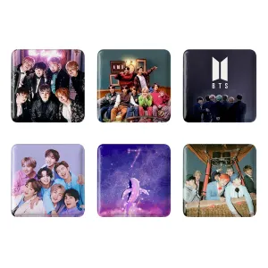 مگنت مربعی گروه بی تی اس (BTS)