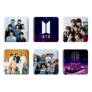 مگنت مربعی گروه بی تی اس (BTS)