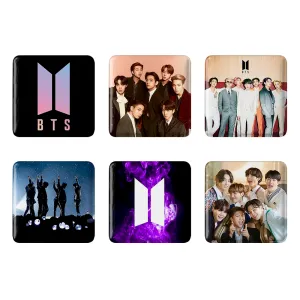 مگنت مربعی گروه بی تی اس (BTS)