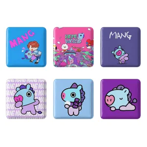 مگنت مربعی مانگ BT21 Mang