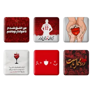 مگنت مربعی پرسپولیس