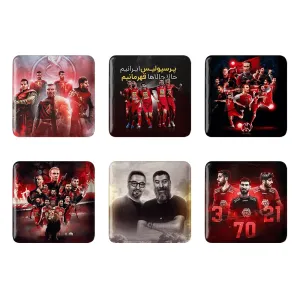 مگنت مربعی پرسپولیس