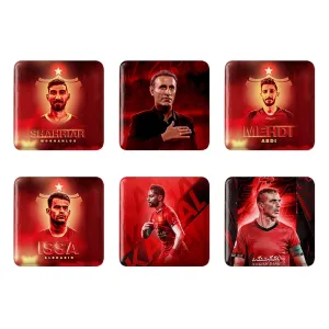 مگنت مربعی پرسپولیس