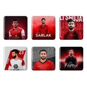 مگنت مربعی پرسپولیس