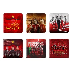 مگنت مربعی پرسپولیس