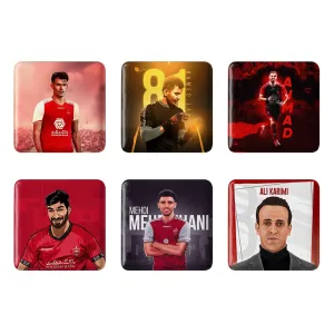 مگنت مربعی پرسپولیس