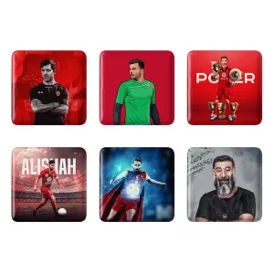 مگنت مربعی پرسپولیس