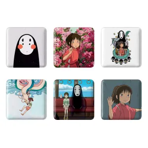 مگنت مربعی انیمه شهر اشباح (Spirited Away)