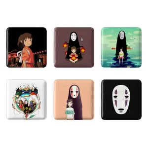 مگنت مربعی انیمه شهر اشباح (Spirited Away)