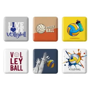 مگنت مربعی والیبال (Volleybal)