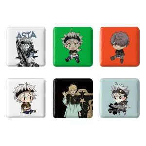 مگنت مربعی بلک کلاور (Black Clover)