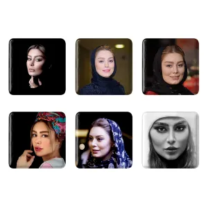 مگنت مربعی سحر قریشی