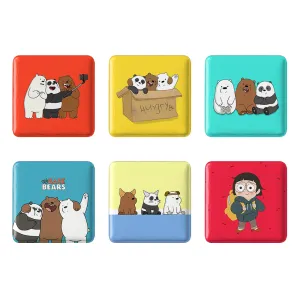 مگنت مربعی سه خرس کله پوک