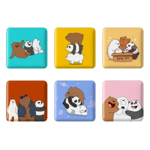 مگنت مربعی سه خرس کله پوک