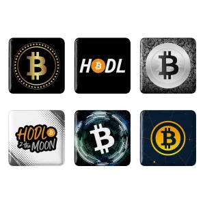 مگنت مربعی بیت کوین (Bitcoin)