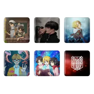 مگنت مربعی انیمه اتک آن تایتان (Attack on Titan)