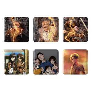 مگنت مربعی انیمه اتک آن تایتان (Attack on Titan)