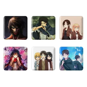 مگنت مربعی انیمه اتک آن تایتان (Attack on Titan)