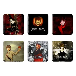 مگنت مربعی انیمه دفترچه مرگ (Death Note)
