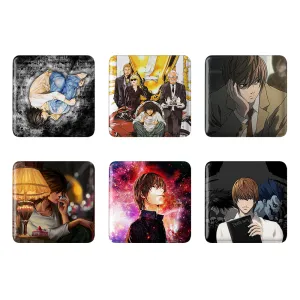 مگنت مربعی انیمه دفترچه مرگ (Death Note)
