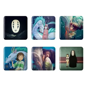 مگنت مربعی انیمه شهر اشباح (Spirited Away)