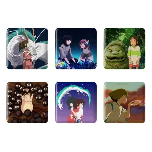 مگنت مربعی انیمه شهر اشباح (Spirited Away)