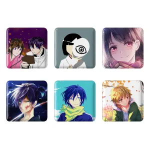 مگنت مربعی انیمه نوراگامی (Noragami)
