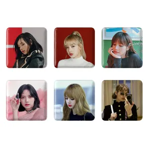 مگنت مربعی لیسا بلک پینک Black pink