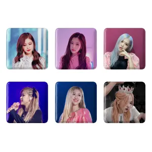 مگنت مربعی رزی بلک پینک Black pink