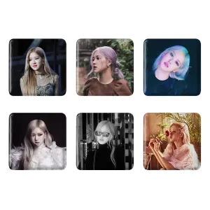 مگنت مربعی رزی بلک پینک Black pink