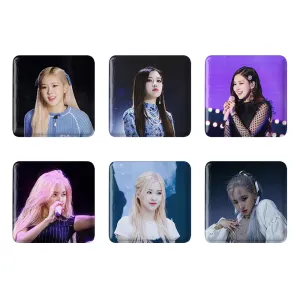 مگنت مربعی رزی بلک پینک Black pink