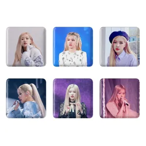 مگنت مربعی رزی بلک پینک Black pink