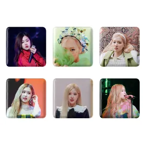 مگنت مربعی رزی بلک پینک Black pink