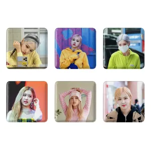 مگنت مربعی رزی بلک پینک Black pink