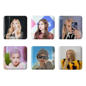 مگنت مربعی رزی بلک پینک Black pink
