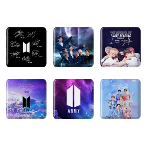 مگنت مربعی بی تی اس BTS