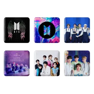 مگنت مربعی بی تی اس BTS