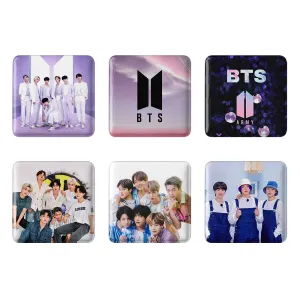 مگنت مربعی بی تی اس BTS