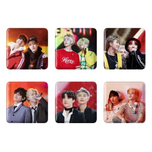 مگنت مربعی بی تی اس BTS