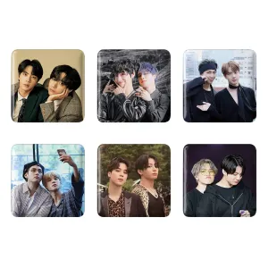 مگنت مربعی بی تی اس BTS