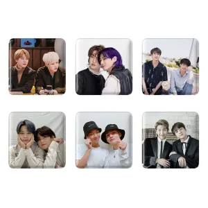 مگنت مربعی بی تی اس BTS