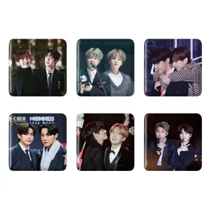مگنت مربعی بی تی اس BTS