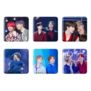 مگنت مربعی بی تی اس BTS