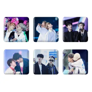 مگنت مربعی بی تی اس BTS