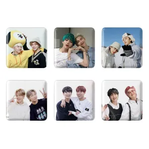 مگنت مربعی بی تی اس BTS