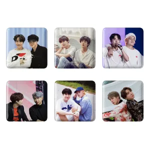 مگنت مربعی بی تی اس BTS