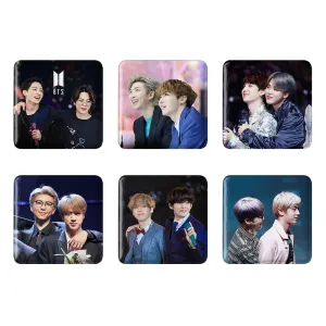 مگنت مربعی بی تی اس BTS