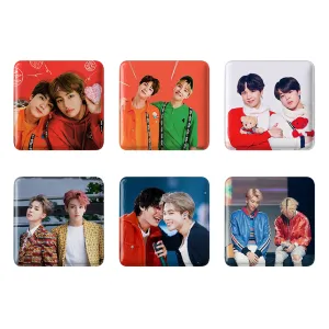 مگنت مربعی بی تی اس BTS
