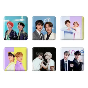مگنت مربعی بی تی اس BTS