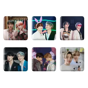 مگنت مربعی بی تی اس BTS